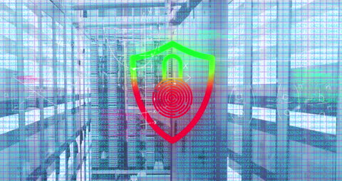 Cybersecurity Visualization in Data Server Room Environment