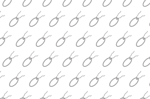 Seamless black tags pattern transparent background