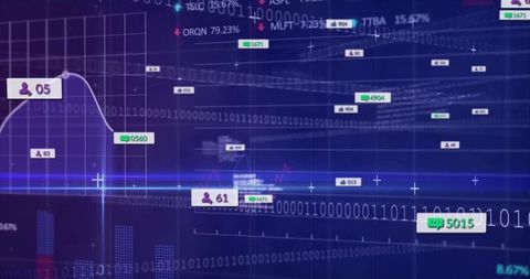 Interactive data visualization dashboard with user analytics