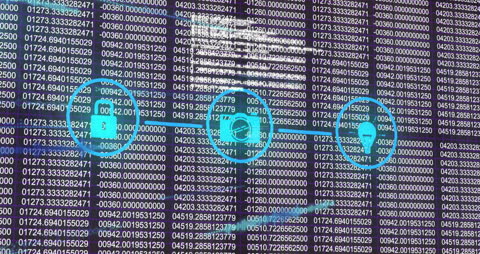 Cybersecurity Technology Digital Networks with Data Interface