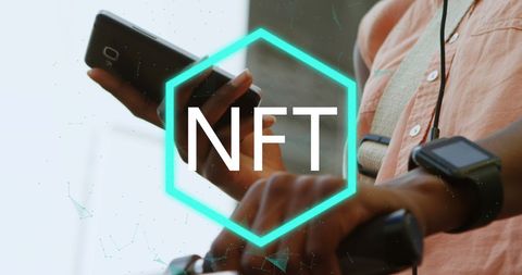 Nft digital innovation with mobile technology in business