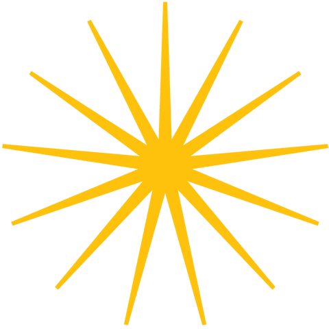 Yellow Abstract Star Shape on Transparent Background - Download Free Stock Videos Pikwizard.com
