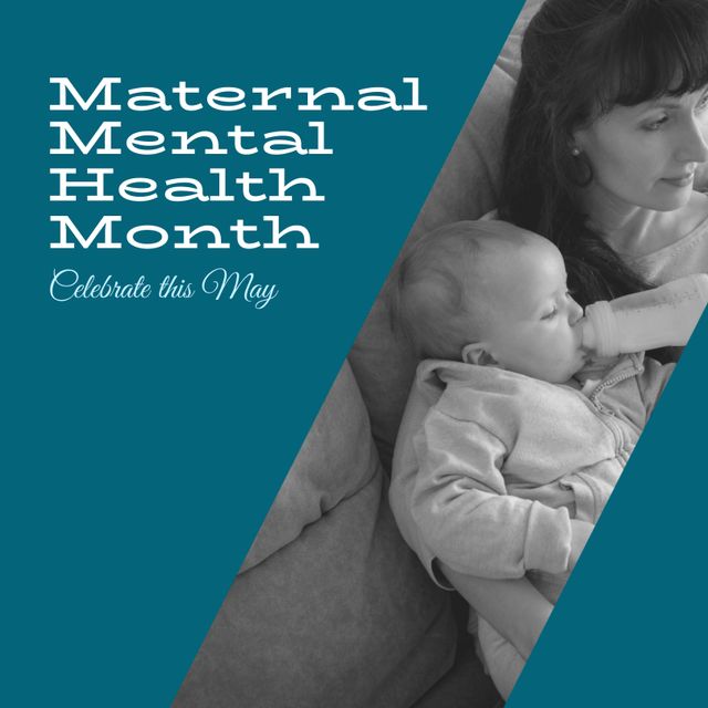 Promoting Awareness for Maternal Mental Health Month - Download Free Stock Templates Pikwizard.com