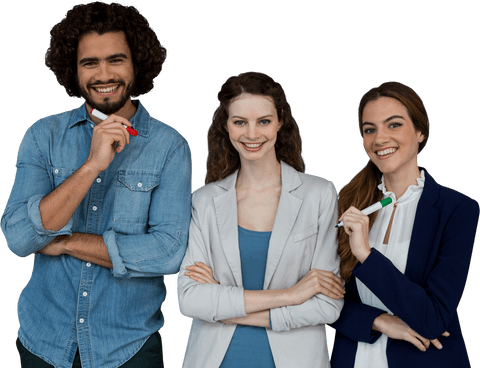 Transparent Team Collaboration Confidence Business Presentation