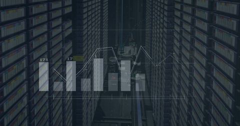 Digital Interface with Virtual Security and Analytics Overlay - Download Free Stock Images Pikwizard.com