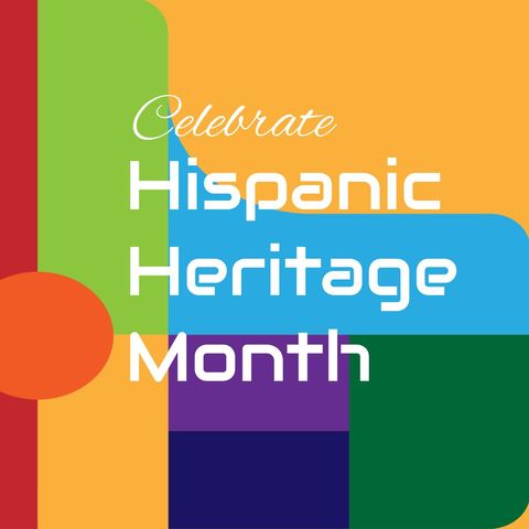 Colorful Abstract Design for Hispanic Heritage Month Celebration - Download Free Stock Templates Pikwizard.com