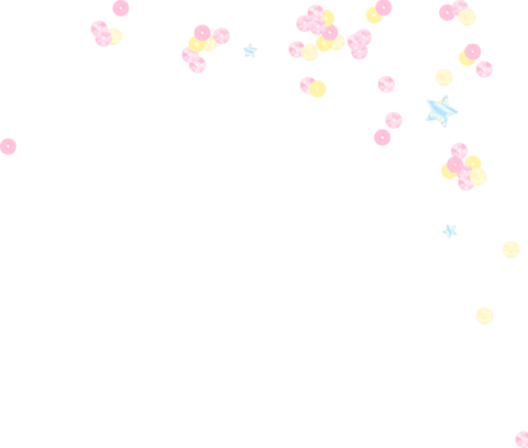 pastel circles and stars scattering on transparent background - Download Free Stock Videos Pikwizard.com