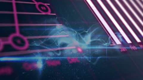 Futuristic Digital Network with Globe and Data Connections