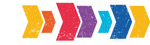 Transparent Colorful Arrows Pointing Right Vector Illustration - Download Free Stock Videos Pikwizard.com