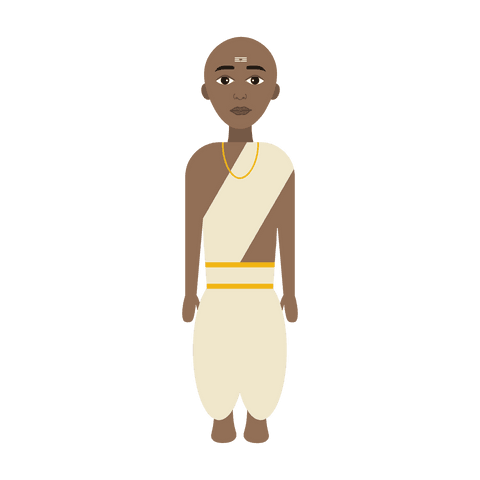 transparent vector illustration of traditional south indian groom attire - Download Free Stock Videos Pikwizard.com