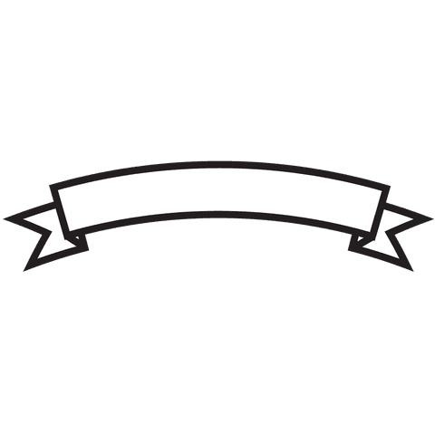 Blank White Ribbon Banner on Transparent Background - Download Free Stock Videos Pikwizard.com