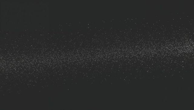 Abstract Black Minimalism with Galaxylike Speckled Patterns
