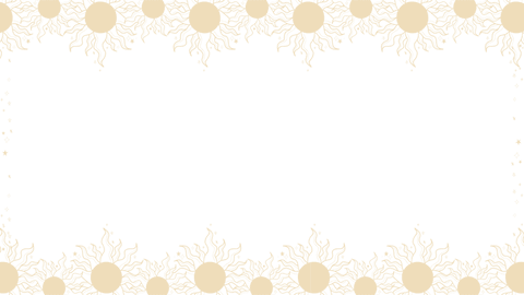 transparent ornate border with vintage sun and star motifs - Download Free Stock Videos Pikwizard.com