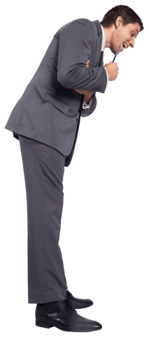transparent background businessman holding pen in thoughtful pose - Download Free Stock Videos Pikwizard.com