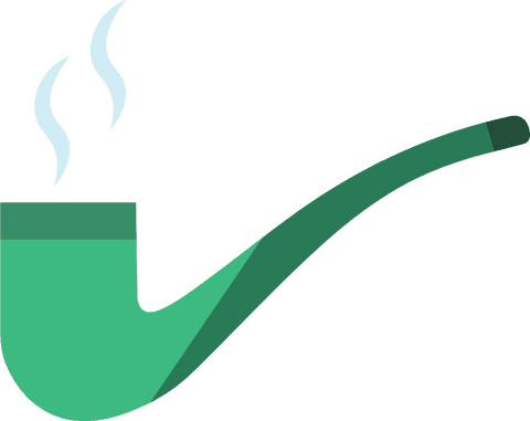 green pipe illustration on transparent background suggesting smoking addiction - Download Free Stock Videos Pikwizard.com