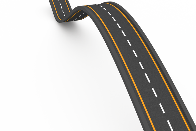 Floating Road Transparent Background Isolated, Transportation Illustration - Download Free Stock Videos Pikwizard.com