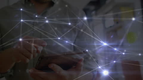 Digital Network Overlay with Tablet Use in Business Environment