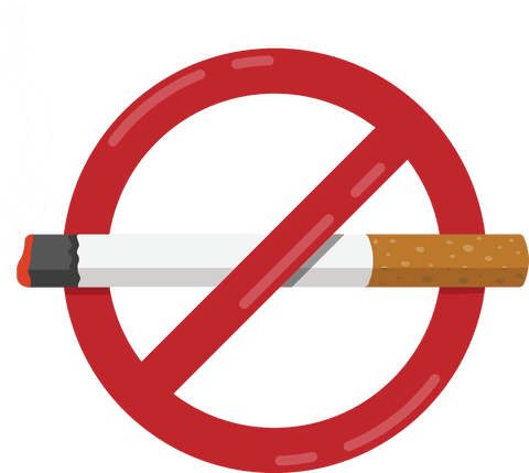 transparent no smoking symbol illustrating cigarette ban - Download Free Stock Videos Pikwizard.com