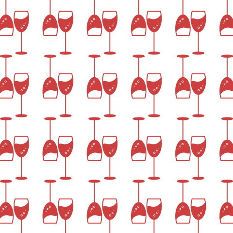 seamless red wine glass pattern on transparent background - Download Free Stock Videos Pikwizard.com