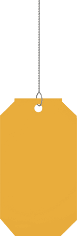 Yellow Hanging Tag with Copy Space on Transparent Background - Download Free Stock Videos Pikwizard.com