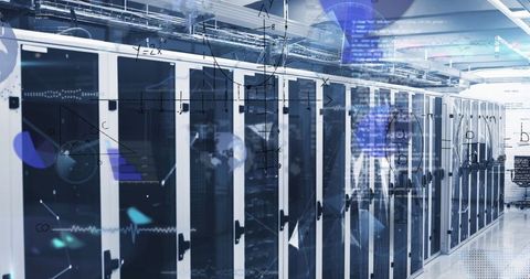 Advanced Data Center Servers with Graphic Overlays