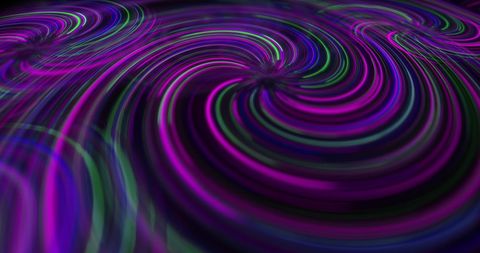 Abstract Spiral of Moving Purple and Green Neon Lights - Download Free Stock Images Pikwizard.com