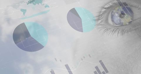 Global Financial Data Analysis Reflecting Economic Insights - Download Free Stock Images Pikwizard.com