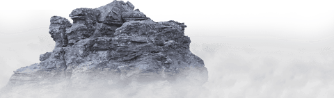 Transparent Rocky Mountains Emerge from Misty Clouds in Serene Scene - Download Free Stock Videos Pikwizard.com
