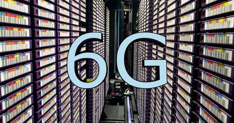 future 6g network and massive server room - Download Free Stock Images Pikwizard.com
