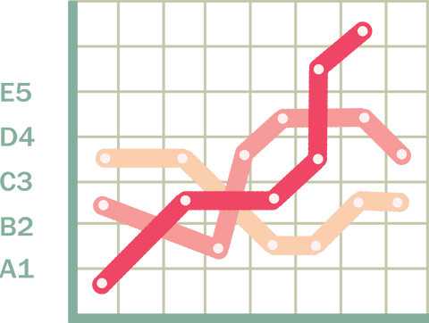 Transparent Vector Graph with Diverse Data Trends - Download Free Stock Videos Pikwizard.com