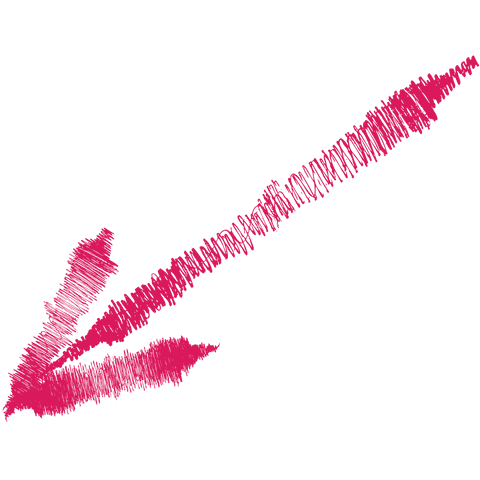 pink grunge arrow on transparent background, isolated and artistic - Download Free Stock Videos Pikwizard.com