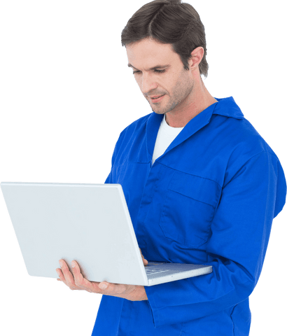 transparent mechanic conducting analysis on laptop screen - Download Free Stock Videos Pikwizard.com