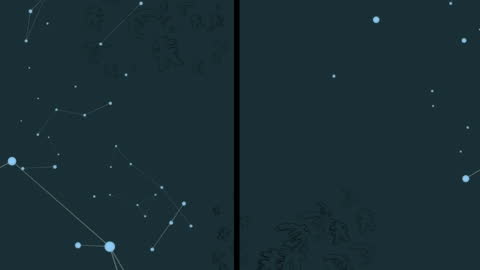 Digital Abstract Animation Lines Wired Galaxy Movement