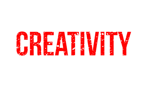 Red Bold Creativity Text on Transparent Background - Download Free Stock Videos Pikwizard.com