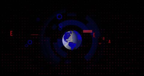 futuristic digital globe with geometric patterns - Download Free Stock Images Pikwizard.com