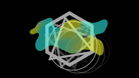 Geometric Custom Animation with Vibrant Colors