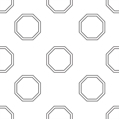 geometric white hexagons on solid black graphic transparent pattern design - Download Free Stock Videos Pikwizard.com