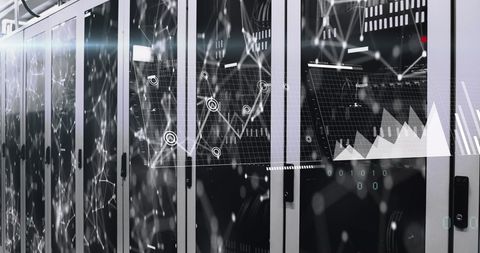 Modern Data Center with Digital Network Integration - Download Free Stock Images Pikwizard.com