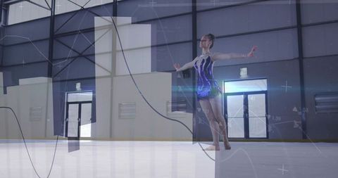 Innovative Dancer Balancing in Digital Sports Arena