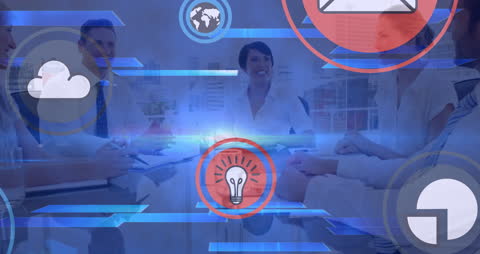 Digital Innovation in Corporate Strategy Meeting