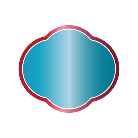transparent blue frame with red border for elegant designs - Download Free Stock Videos Pikwizard.com
