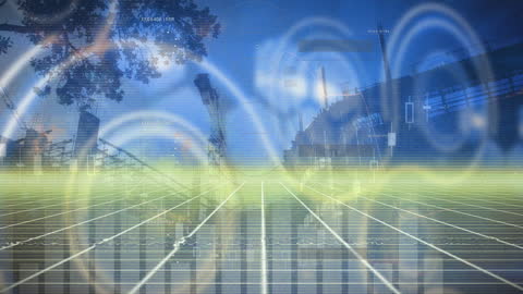 Data Overlay on Construction Site