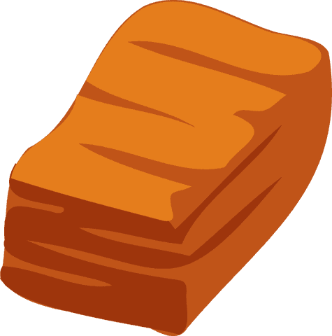 abstract geometric sculpture in orange and brown transparency - Download Free Stock Videos Pikwizard.com