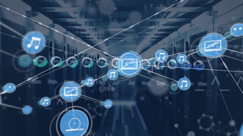 Digital Interface and Network Connections in Data Center