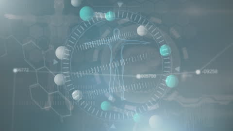 Digital Visualization of DNA Helix with Scientific Data
