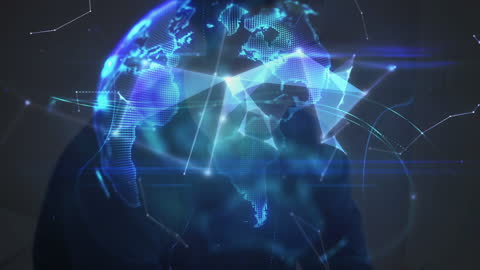 Global Connections and Technology Visualization with Smartphone User