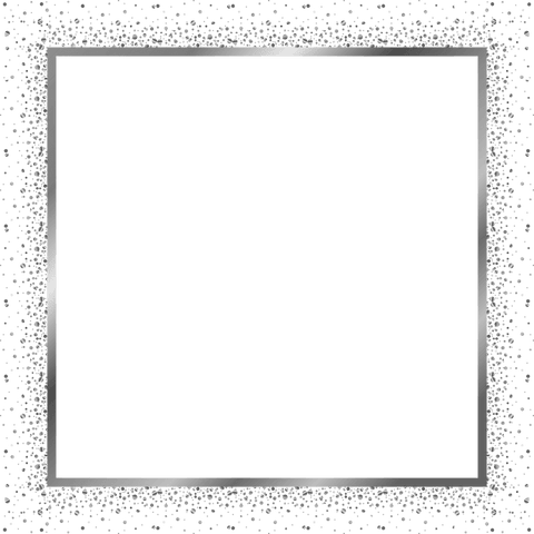 Metallic Glitter Silver Frame on Transparent Background - Download Free Stock Videos Pikwizard.com