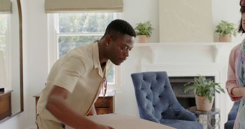 Couple Packing for Overseas Vacation, Passion for Travel