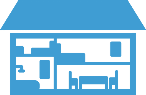 transparent house floor plan in blue vector design - Download Free Stock Videos Pikwizard.com
