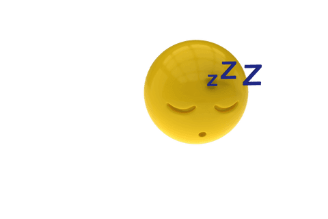 Transparent Sleeping Emoji with ZZZ Symbols for Dreamy Effects - Download Free Stock Videos Pikwizard.com